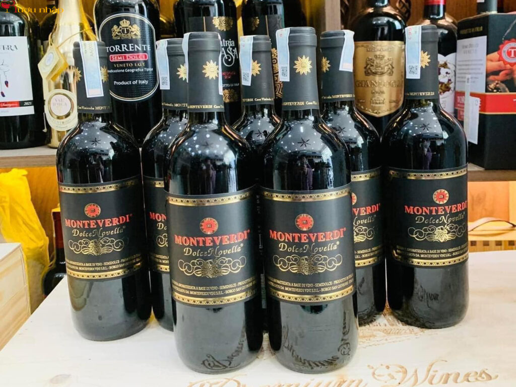 Vang Ý Monteverdi Dolce Novella Vang Hoàng Đế