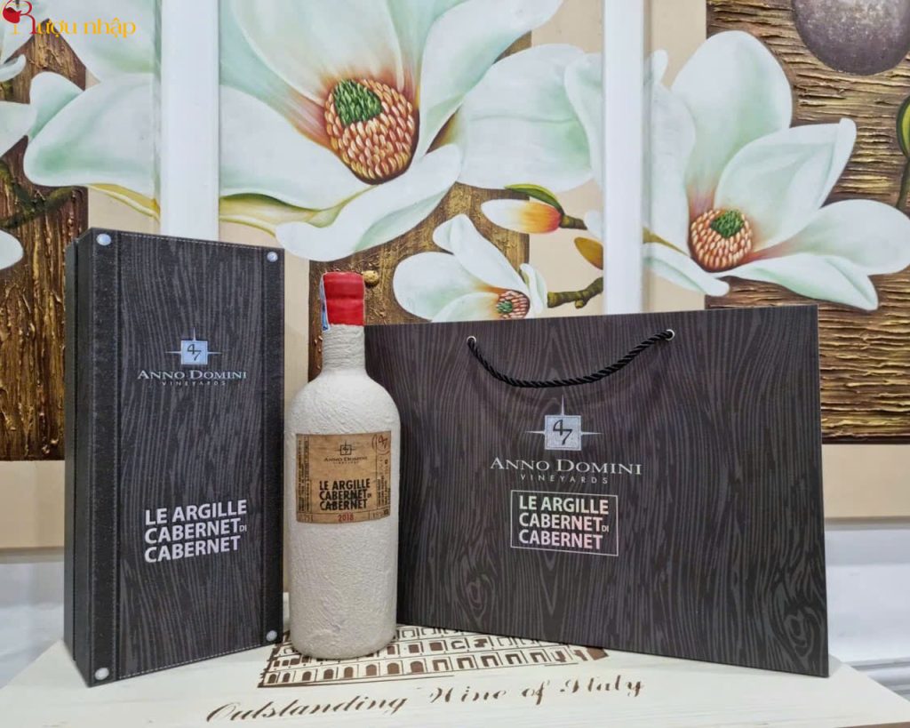 Rượu Vang Xi Măng Le Argille Cabernet Di Cabernet