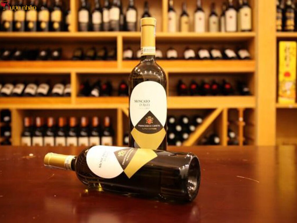 Rượu Vang Moscato Dasti Capetta  – Vang Ngọt Ý Giá Rẻ