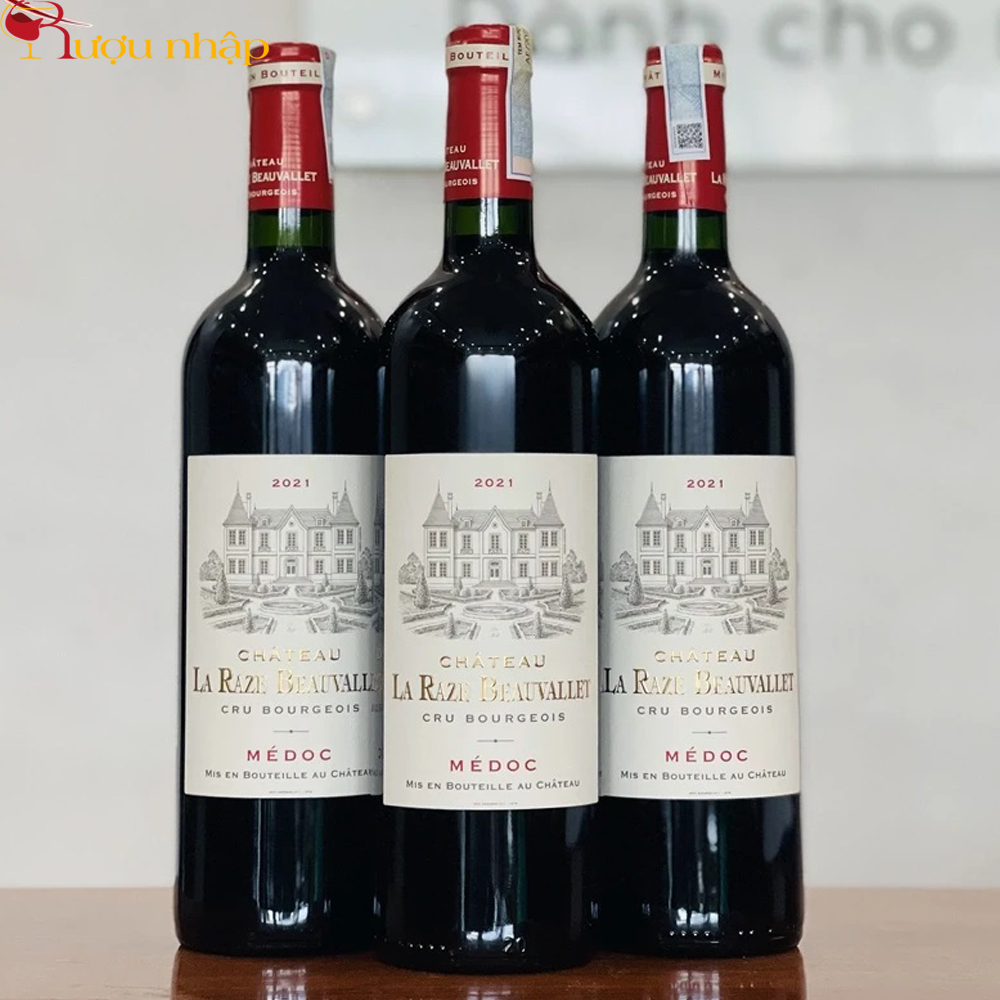Rượu Vang Chateau La Raze Beauvallet Rượu vang đỏ Chateau La Raze Beauvallet