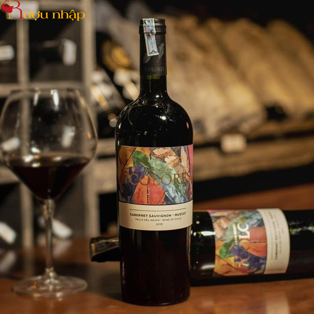 Rượu Vang 7Colores Gran Reserva Carmenère Rượu vang đỏ Chile 7 Colores Gran Reserva Carmenere