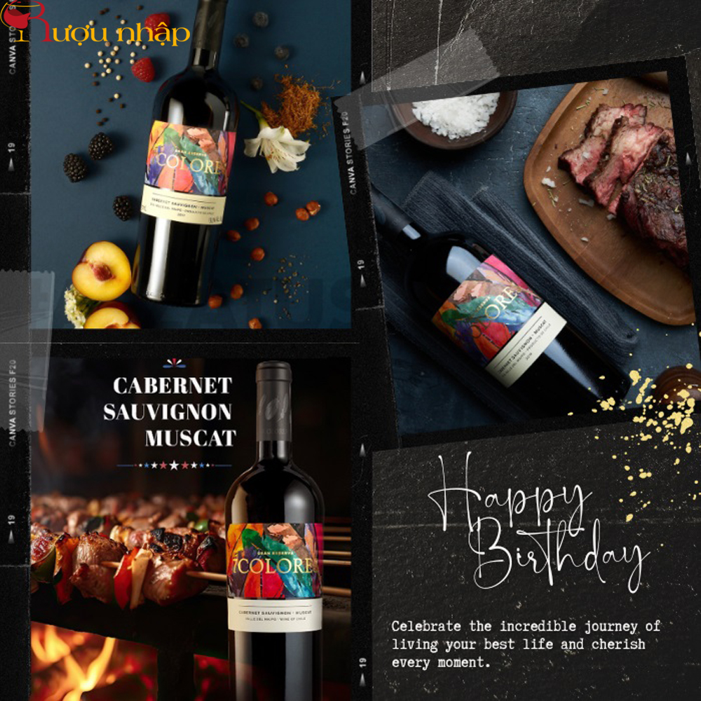 Rượu Vang 7Colores Gran Reserva Carmenère Vang 7Colores Gran Reserva Carmenère