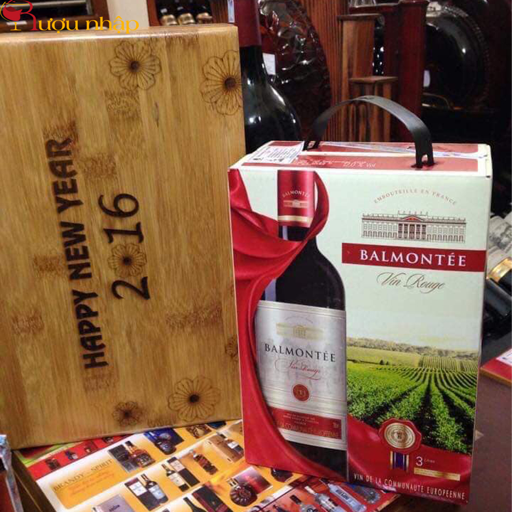 Rượu Vang Bịch Balmontée 3000 ML Vang Bịch Balmontee Bịch Balmontee 3L