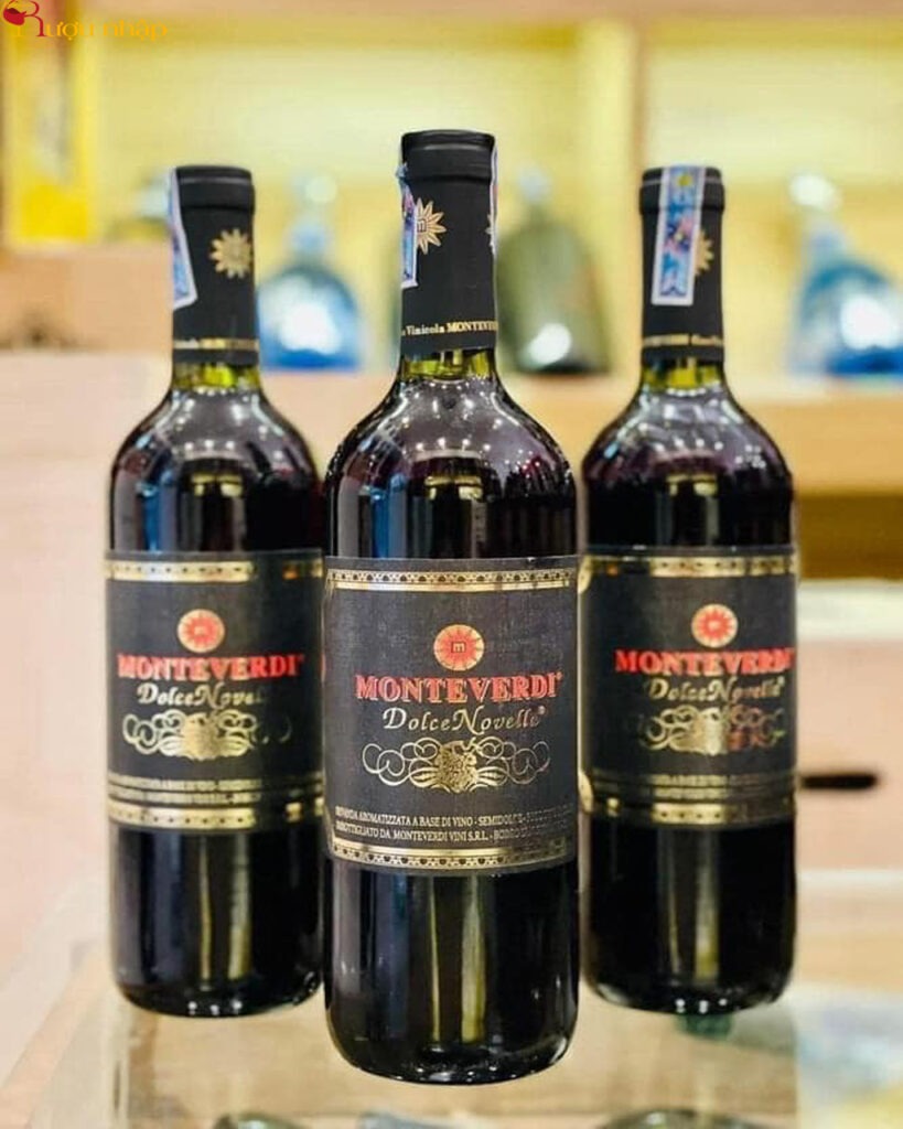 Vang Ý Monteverdi Dolce Novella Rượu Vang Hoàng Đế