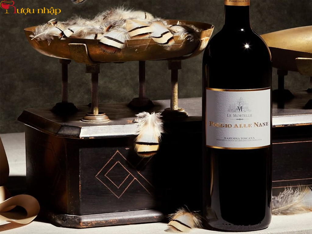 Rượu Vang Ý Poggio Alle Nane Maremma Vang Ý Poggio Alle Nane Maremma 2017