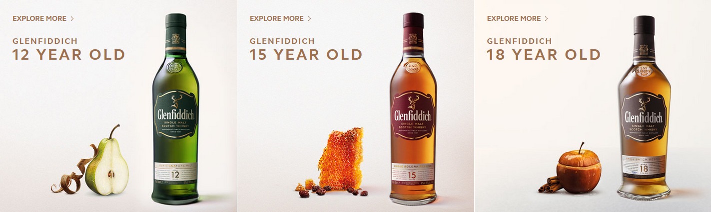 glenfiddich 12 15 18 2