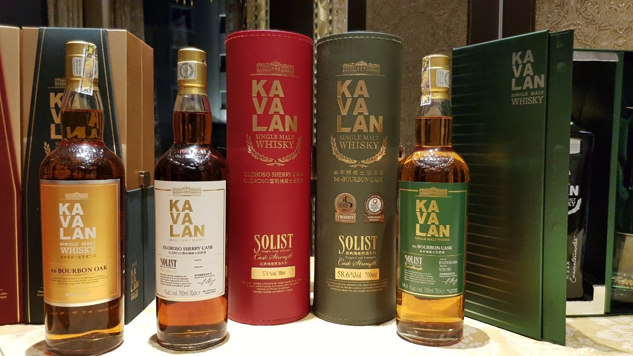 Rượu Kavalan kavalan ex bourbon cask strength 1