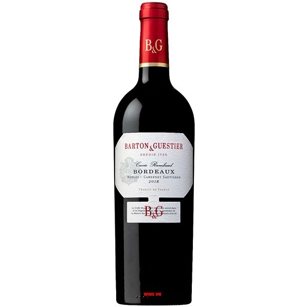 Rượu Vang B & G Bordeaux Merlot - Cabernet Sauvignon Rượu Vang B & G Bordeaux Merlot - Cabernet Sauvignon