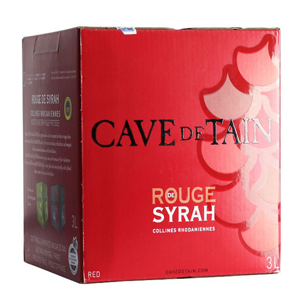 Rượu Vang Bịch Cave De Tain Rouge De Syrah Rượu Vang Bịch Cave De Tain Rouge De Syrah