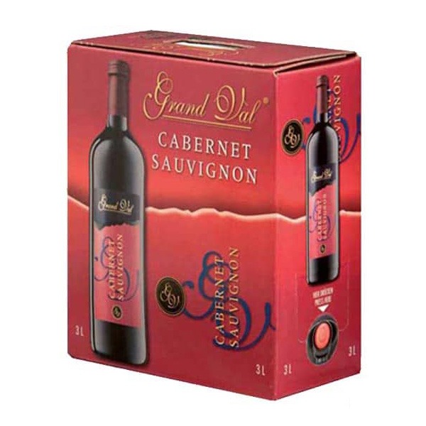 Rượu Vang Bịch Grand Val Cabernet Sauvignon Rượu Vang Bịch Grand Val Cabernet Sauvignon