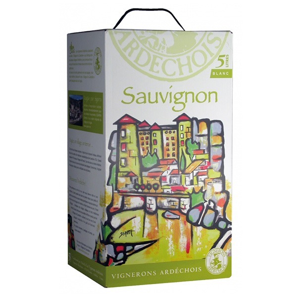 Rượu Vang Bịch Vignerons Ardechois Sauvignon Blanc Rượu Vang Bịch Vignerons Ardechois Sauvignon Blanc