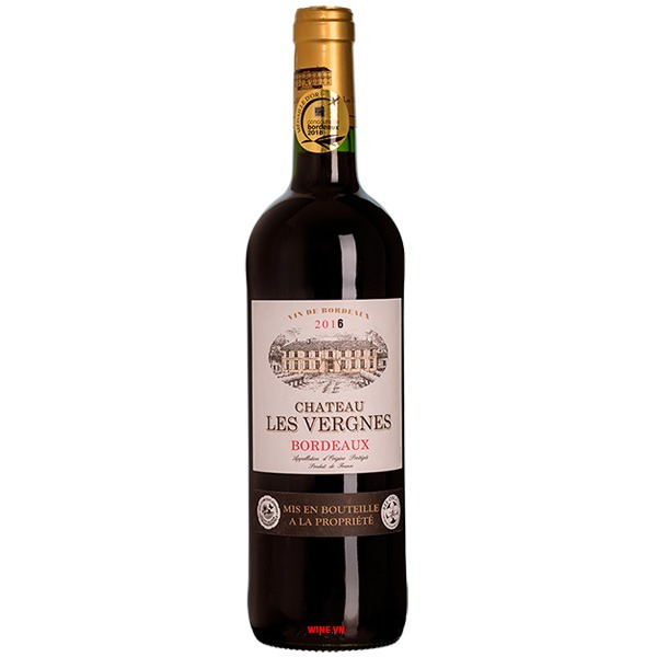 Rượu Vang Chateau Les Vergnes Bordeaux Rượu Vang Chateau Les Vergnes Bordeaux
