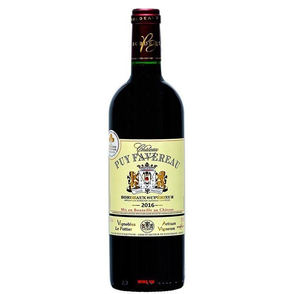 Rượu Vang Chateau Puy Favereau Rượu Vang Chateau Puy Favereau
