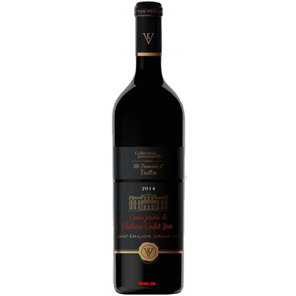 Rượu Vang Cuvee Privee Du Chateau Cadet Bon Rượu Vang Cuvee Privee Du Chateau Cadet Bon