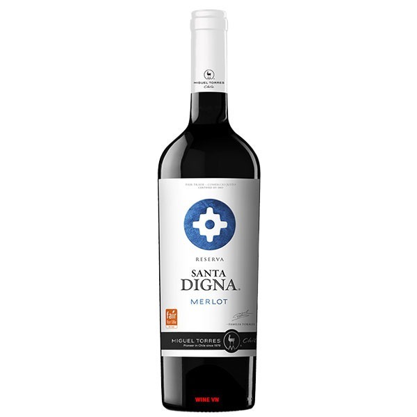 Rượu Vang Miguel Torres Santa Digna Reserva Merlot Rượu Vang Miguel Torres Santa Digna Reserva Merlot