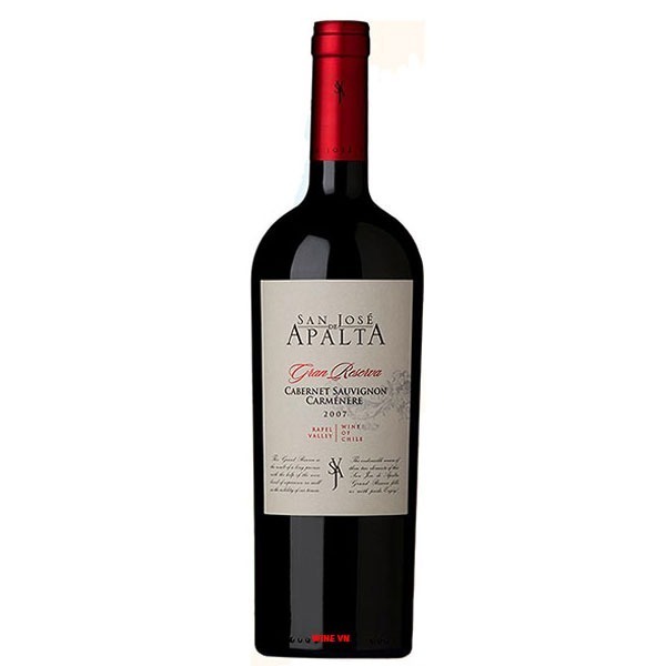 Rượu vang San Jose de Apalta Gran Reserva Cabernet Sauvignon Rượu vang San Jose de Apalta Gran Reserva Cabernet Sauvignon