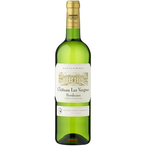 Rượu Vang Trắng Chateau Les Vergnes Rượu Vang Trắng Chateau Les Vergnes