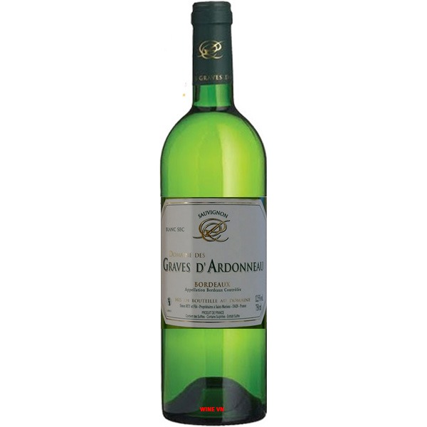 Rượu Vang Trắng Domaine Des Graves D'Ardonneau Rượu Vang Trắng Domaine Des Graves D'Ardonneau