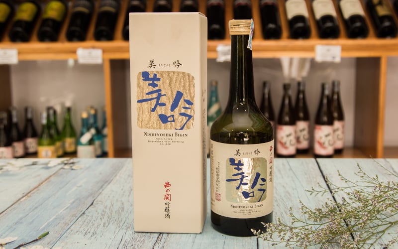 Rượu Sake Nishino Seki Bigin (16.2%) 720ml Rượu Sake Nishino Seki Bigin