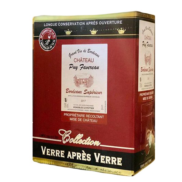 Rượu Vang Bịch Chateau Puy Favereau Rượu Vang Bịch Chateau Puy Favereau