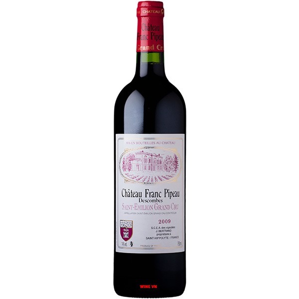 Rượu Vang Chateau Franc Pipeau Descombes Rượu Vang Chateau Franc Pipeau Descombes