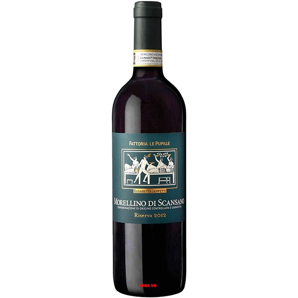 Rượu Vang Fattoria Le Pupille Morellino Di Scansano Riserva Rượu Vang Fattoria Le Pupille Morellino Di Scansano Riserva