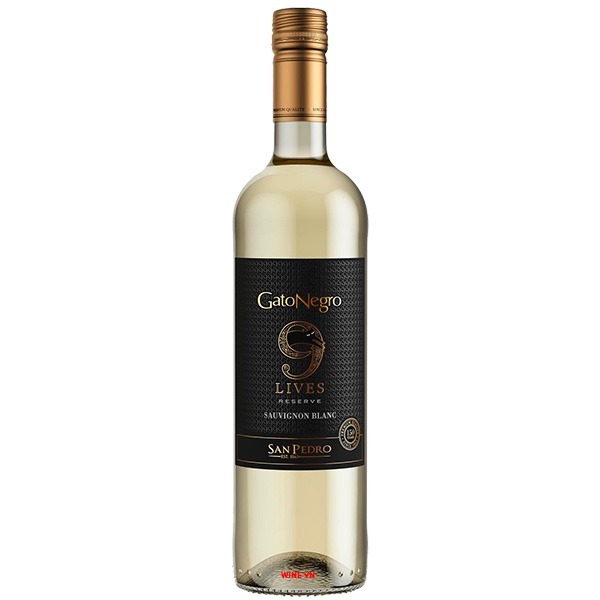 Rượu Vang Gato Negro 9 Lives Reserve Sauvignon Blanc Rượu Vang Gato Negro 9 Lives Reserve Sauvignon Blanc