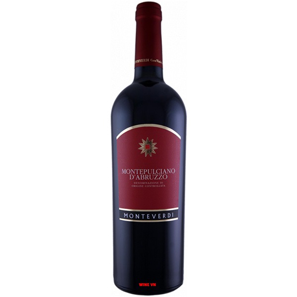Rượu Vang Monteverdi Montepulciano D'Abruzzo Rượu Vang Monteverdi Montepulciano D'Abruzzo