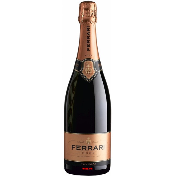 Rượu Vang Nổ Ferrari Rose Trentodoc Rượu Vang Nổ Ferrari Rose Trentodoc