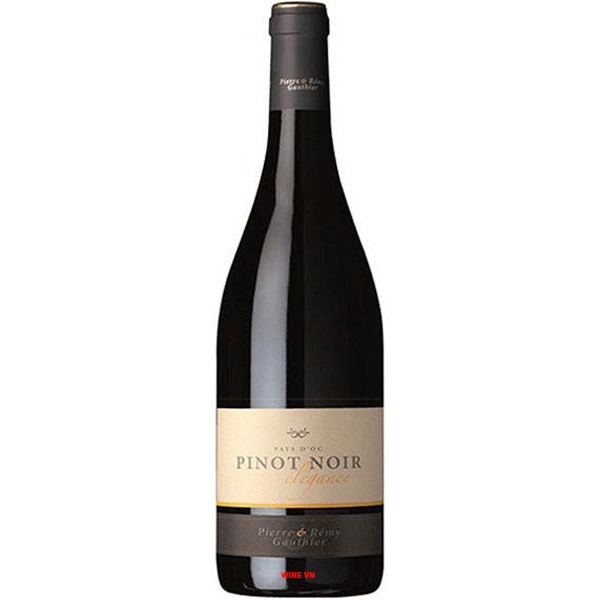 Rượu Vang Pierre & Remy Gauthier Pinot Noir Elegance Rượu Vang Pierre & Remy Gauthier Pinot Noir Elegance
