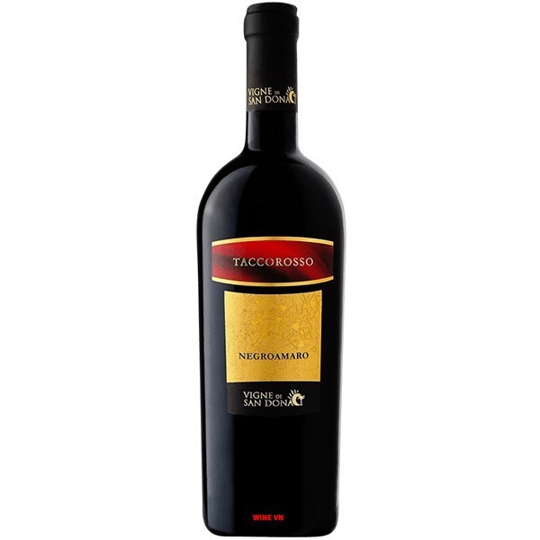 Rượu Vang Taccorosso Negroamaro Vigne Di San Donaci Rượu Vang Taccorosso Negroamaro Vigne Di San Donaci