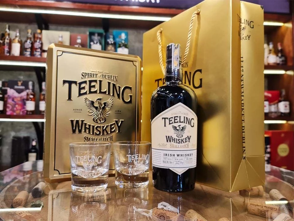 Teeling Small Batch hộp quà