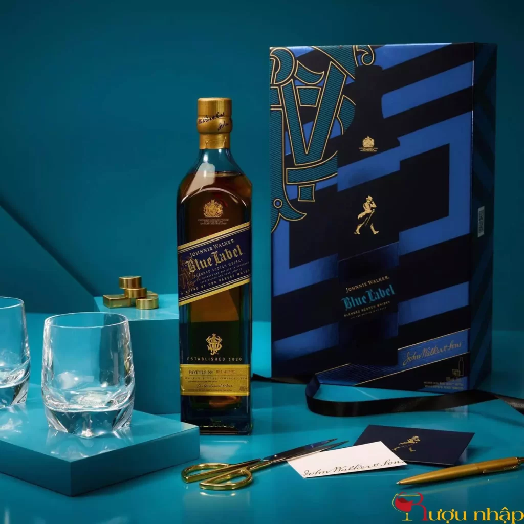 Rượu johnnie walker blue label