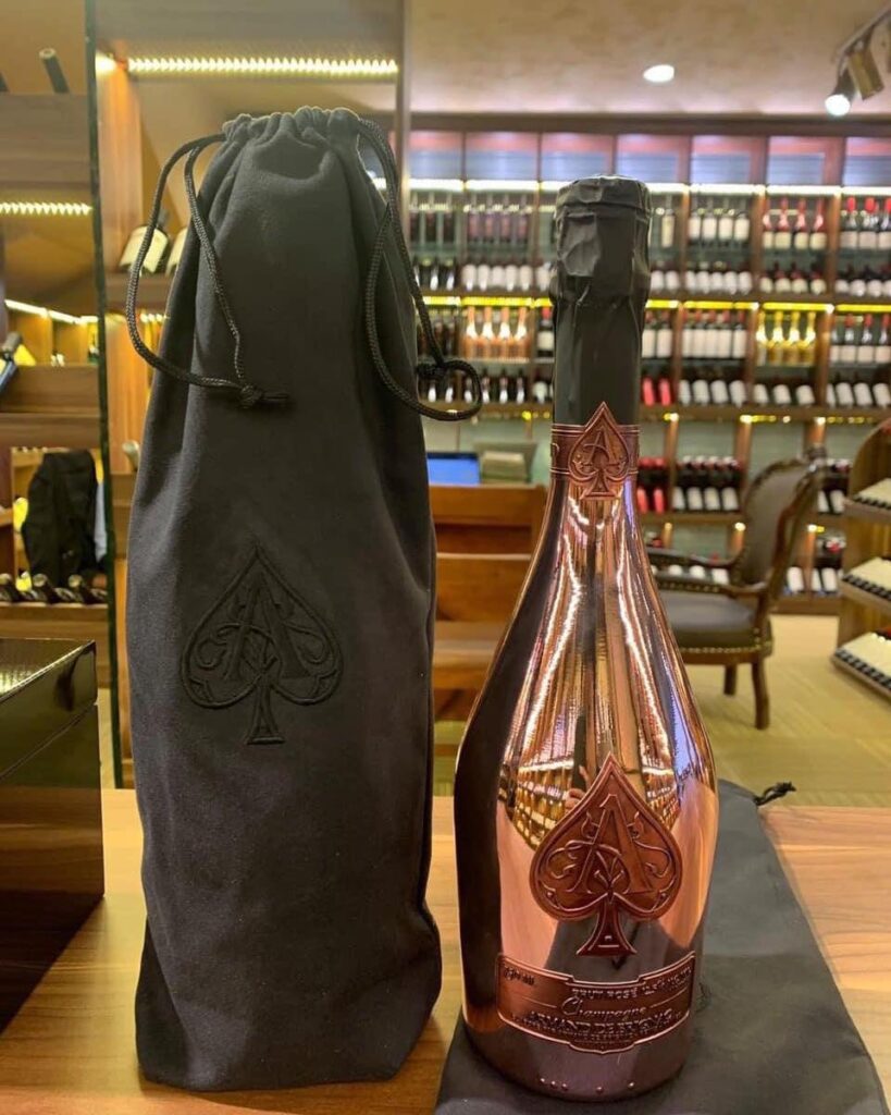 Champagne Armand de Brignac Rose, Champagne hồng