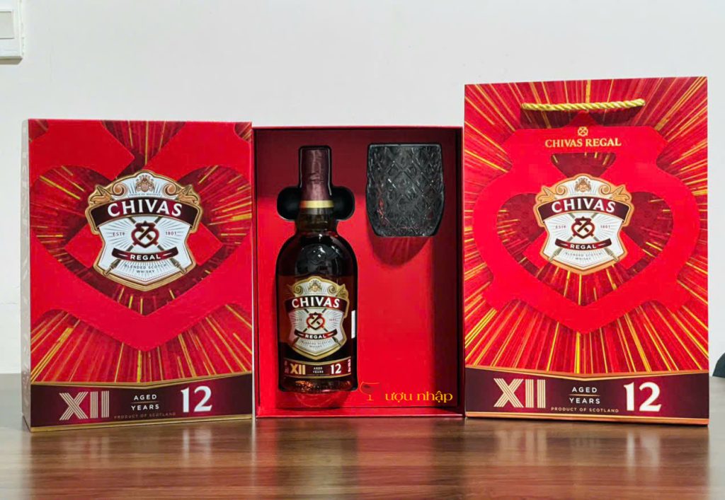 Rượu Chivas 12 Năm Hộp Quà Tết 2024