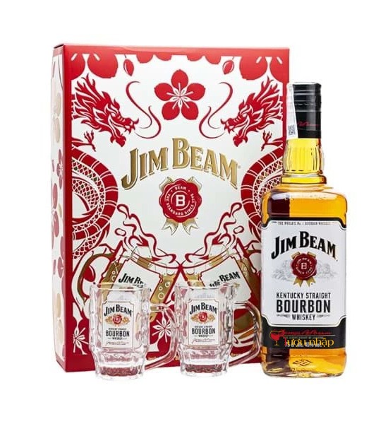 Jim Beam Hộp Quà Tết 2024 Jim Beam Hộp Quà Tết 2024