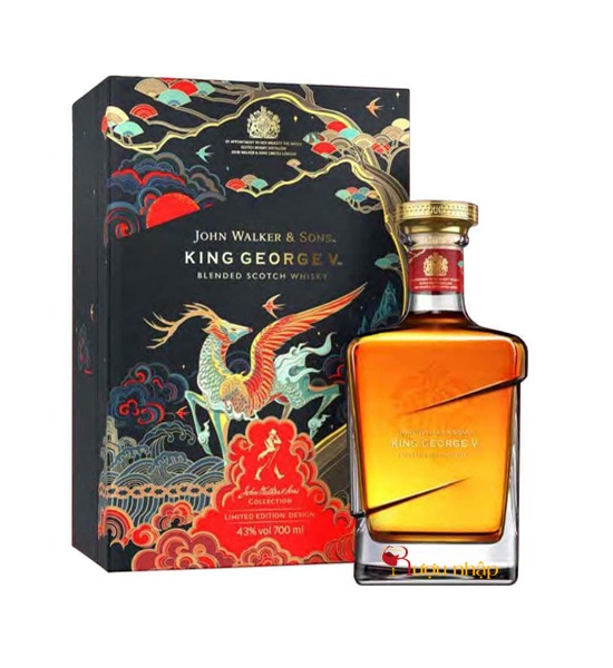 Rượu Johnnie Walker King George V Hộp Quà Tết 2024 Rượu Johnnie Walker King George V Hộp Quà Tết 2024