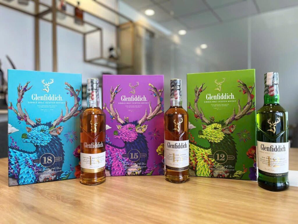 Rượu Glenfiddich 15 Năm - Hộp Quà Tết 2024