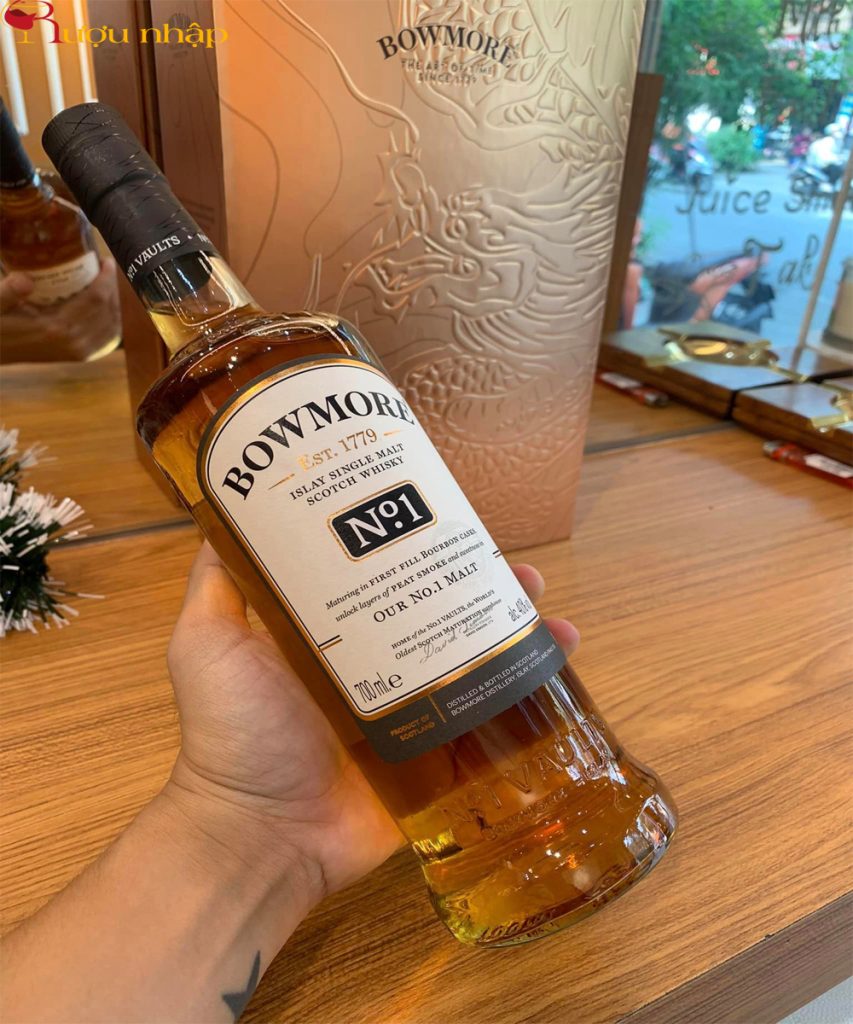 Rượu Bowmore No.1 Hộp Quà Tết 2024
