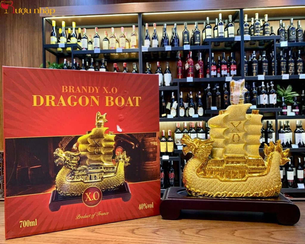 Rượu Dragon Boat Brandy XO Rượu Dragon Boat Brandy XO