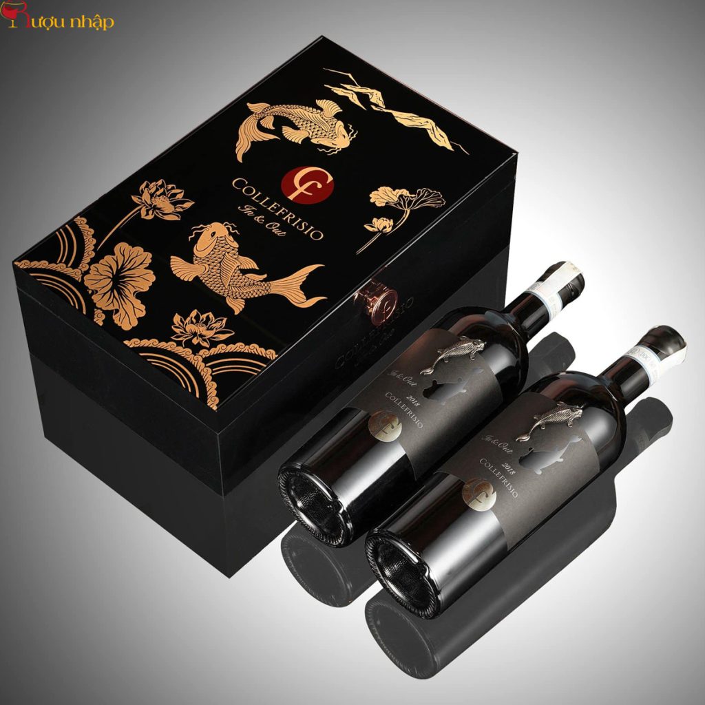Rượu Vang Cá Chép Đen CF Collefrisio In & Out Limited