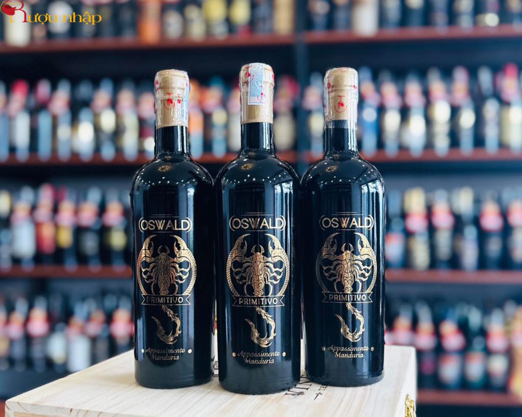 Rượu Vang Oswald Primitivo 19,5 Độ