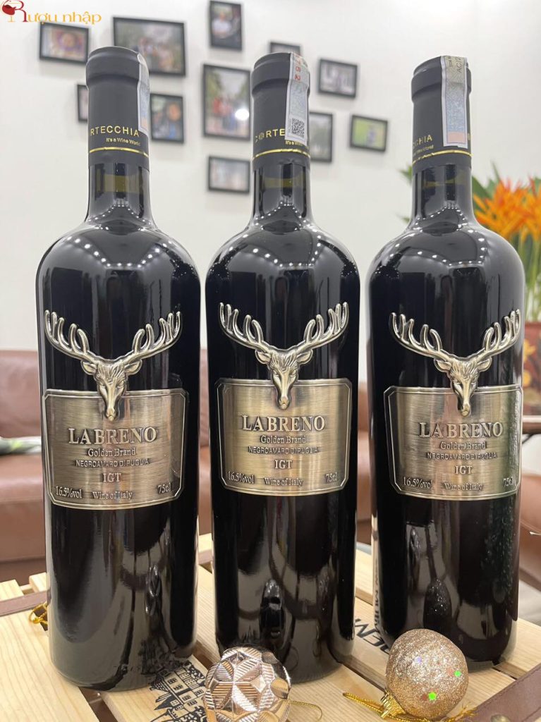 Rượu vang La Breno Negroamaro