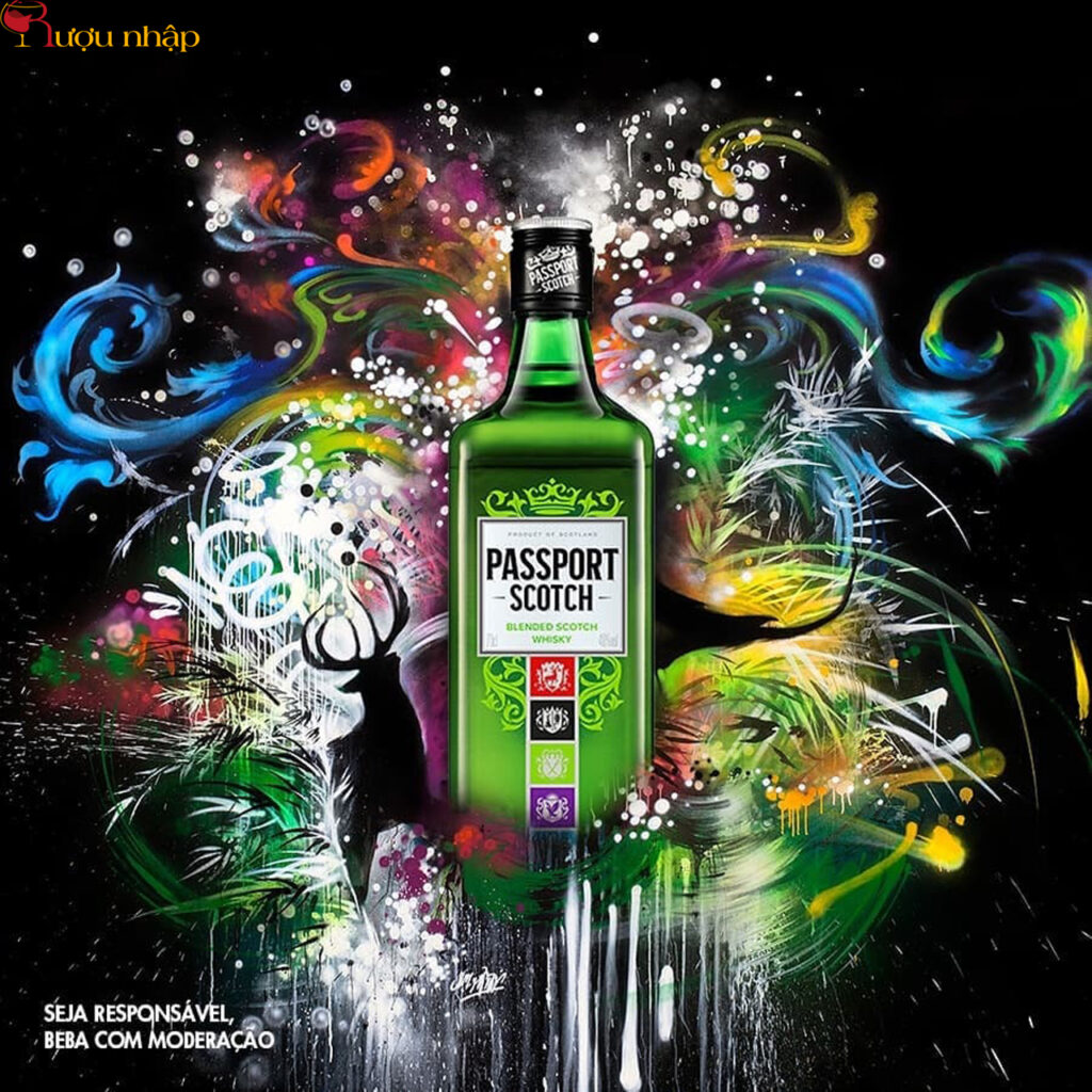 Rượu Passport Scotch là một loại whisky nổi tiếng được sản xuất tại Scotland