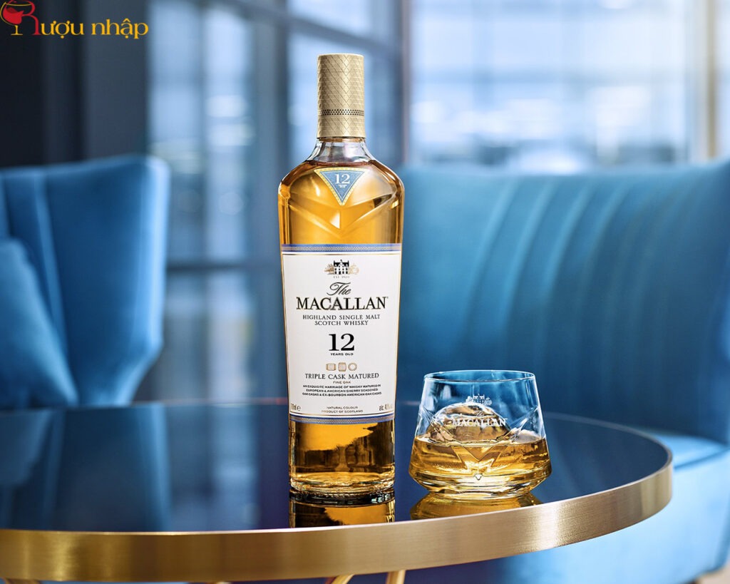 Rượu Macallan 12 Năm Triple Cask