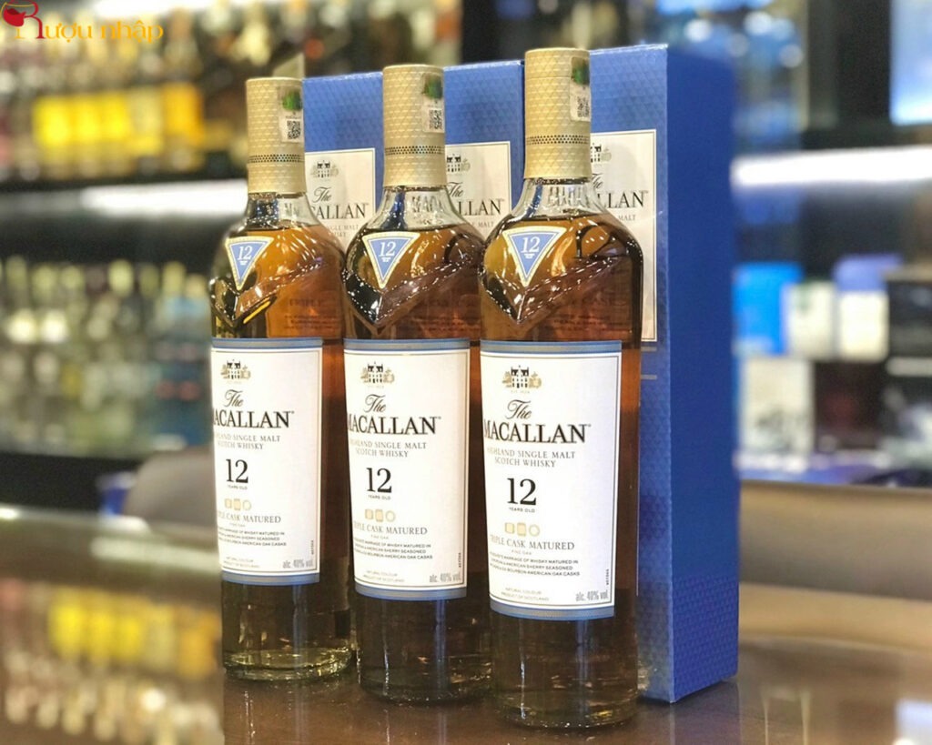 Rượu Macallan 12 Năm Triple Cask