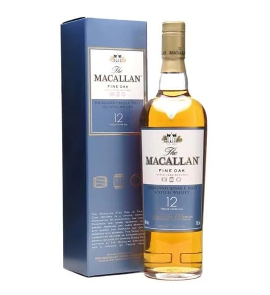 Rượu Macallan 12 năm Fine Oak Rượu Macallan 12 năm Fine Oak
