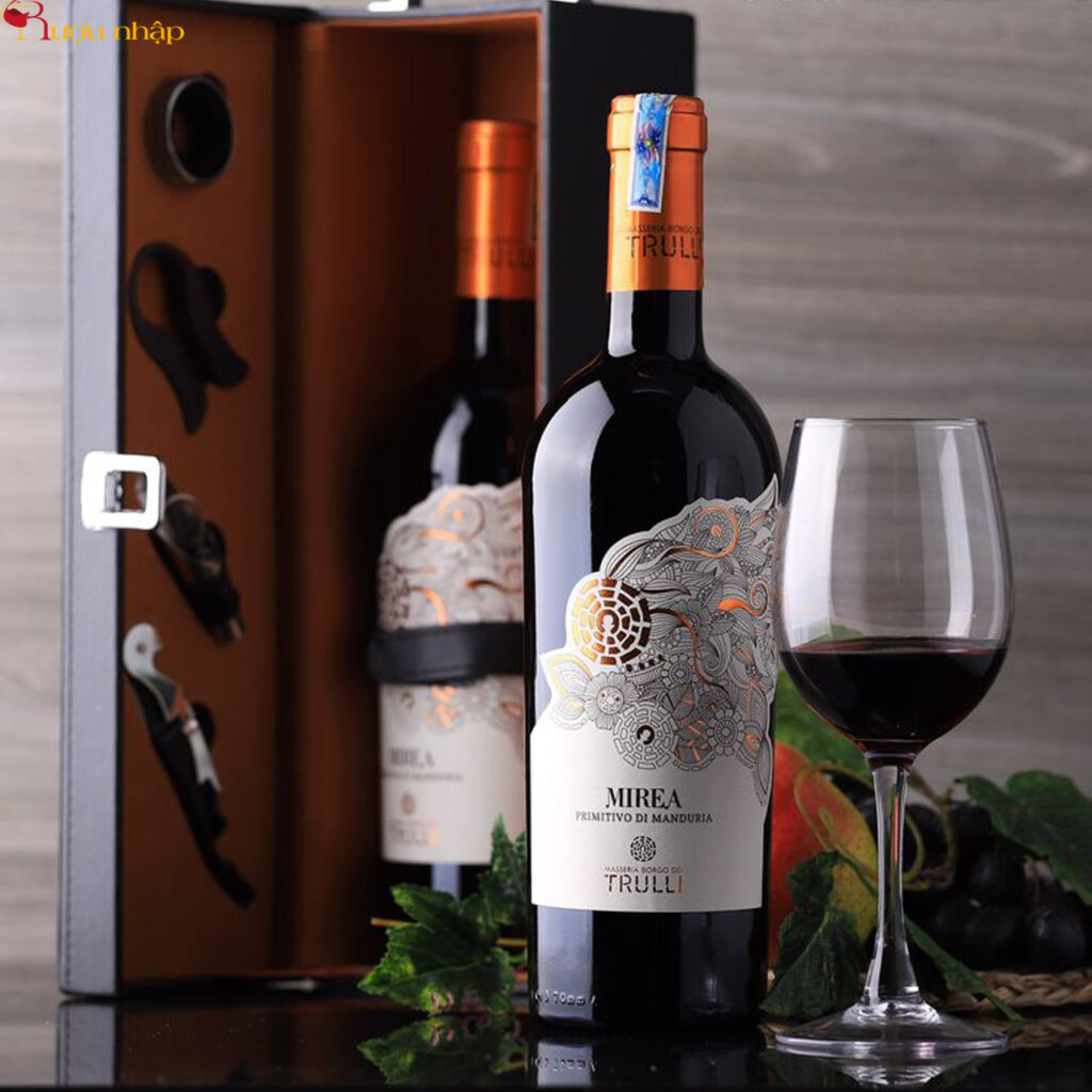 Vang Ý Mirea Primitivo di Manduria Trulli