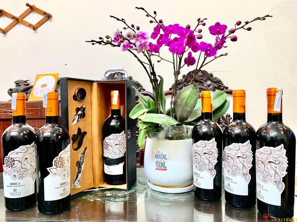 Vang Ý Mirea Primitivo di Manduria Trulli