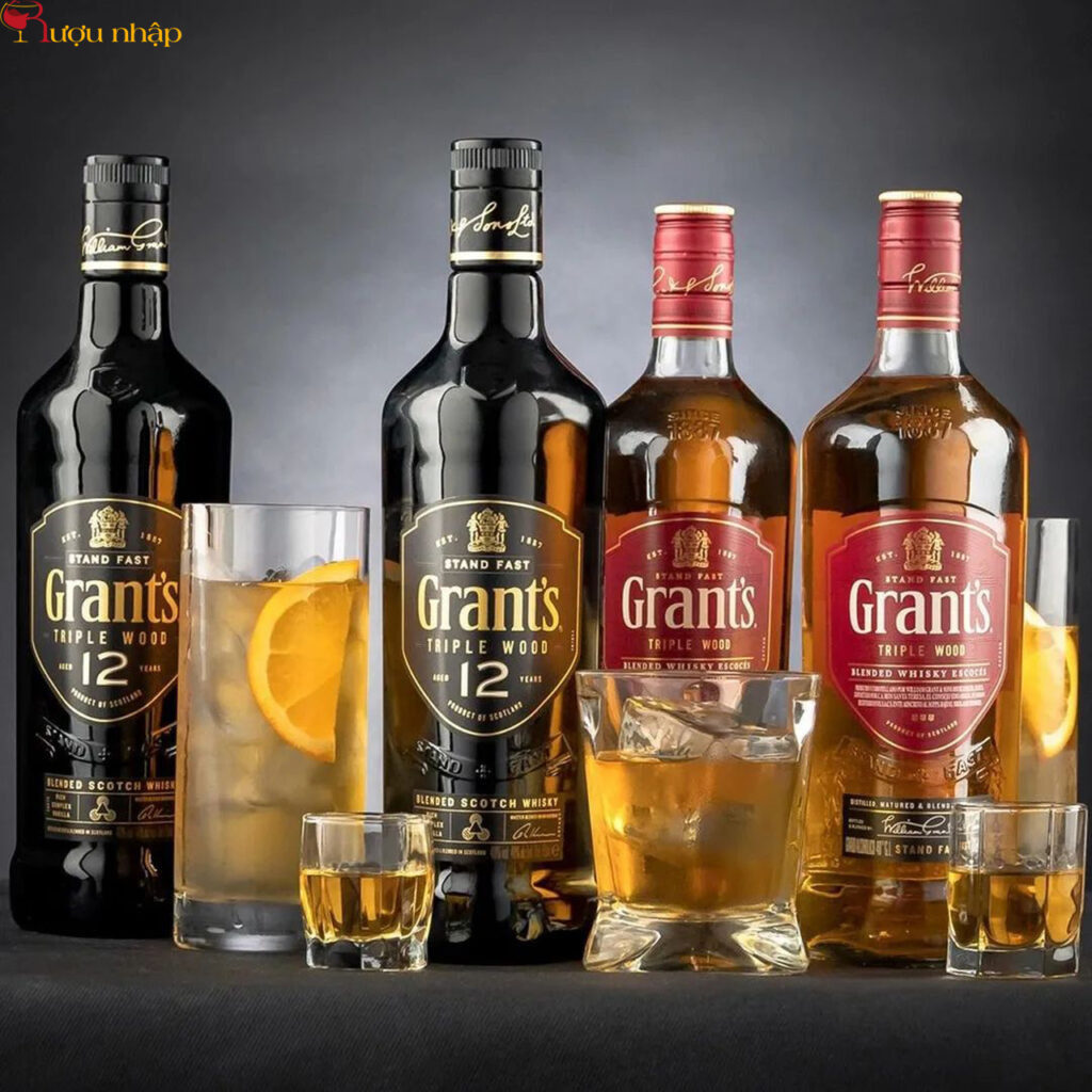 Rượu Grant's Triple Wood